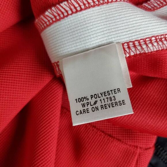 Holloway Momentum Short Sleeve Button-Up Shirt Men’s Medium Red New - Picture 7 of 8